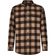 DSquared2 Man Shirts DSquared2 Hemd Comfort Fit - Braun/Hellbraun/Dunkelblau