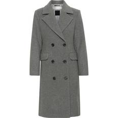 InWear Dame Frakker InWear ThoraIW Lapel Coat Kvinde Granite Melange