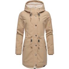 Kangas - Nainen Takit Ragwear Canny Talvitakki - Beige