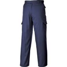 Work Clothes Portwest C701 Combat Trousers Navy Blue 33" 31"