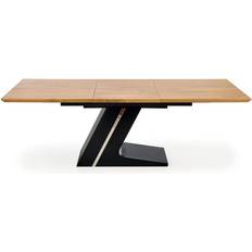 Halmar Ferguson Natural Oak/Black Spisebord 90x220cm