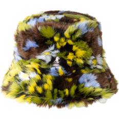 Faux Fur Hats Kangol Faux Fur Bucket - Camo Flower