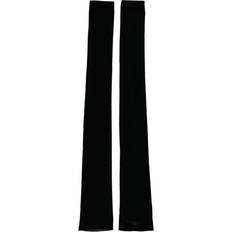 Women Gloves on sale Dolce & Gabbana Elbow Length Fingerless Gloves Nylon Blend Black
