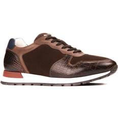 Sneakers Hazel Snake Print Sneaker - Men's Dark Brown