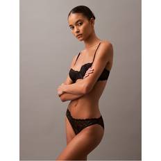 Women Bikini Sets Calvin Klein Instinct Lace Bikini - Black