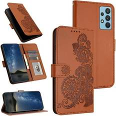 Samsung Galaxy A52 Wallet Cases GANGXUN SEG MALL, Case for Samsung Galaxy A52 Wallet Case Flip Folio Book Kickstand Protective PU Leather Magnetic Closure With Card Slot Stand