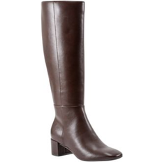 High Boots Bandolino Addyson Wide Calf Knee High Dress - Dark Brown