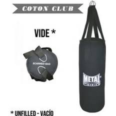 Martial Arts Metal Boxe Canvas punching bag club 085 empty Metal Boxe Noir