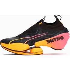 Puma Fast-Rb Nitro Elite Men's Running Shoes - Black/Sun Stream/Sunset Glow