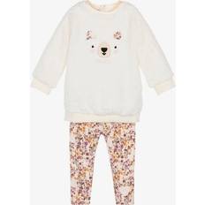 Mehrfarbig Sonstige Sets Guess Baby Girls Ivory Floral Leggings Set