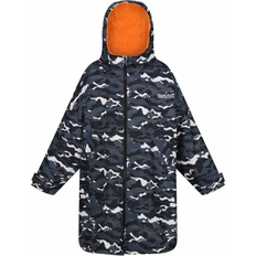 Junior Changing Robe - Black Camo Persimmon (RKW289-V13)