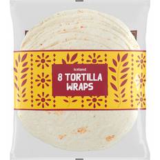 Iceland 8 Tortilla Wraps 496g 8pcs