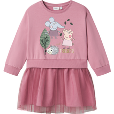 Name It Gurli Gris Sweatkjole - Mauve Orchid