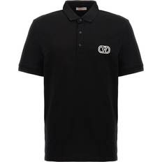 Valentino Kläder Valentino Vlogo Signature Polo Nero Uomo - Black