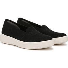 Organic Loafers Bzees Valley Loafer Shoes - Black Knit Fabric