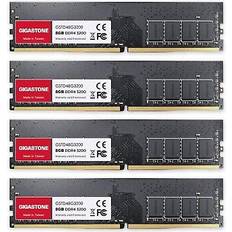 Gigastone &12304 ddr4 ram&12305 32gb kit (4x8gb) ddr4 3200mhz (2933mhz or 266 32GB (4x8GB)