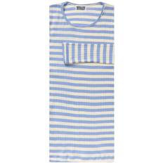 Broadway T-shirt - Light Blue/Ecru