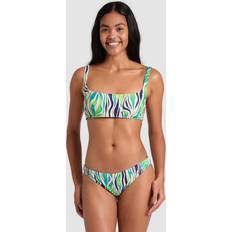 Zebra Swimwear Arena Water Print Bikini - Damen - Vert