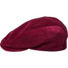 Dolce & Gabbana Mujer Gorras Dolce & Gabbana Maroon Velvet Cotton Newsboy Hat Men