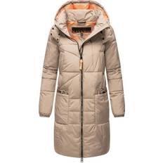 Beige - Donna Accappatoi Navahoo Steppmantel Bliblablubb 14 Damen - Beige