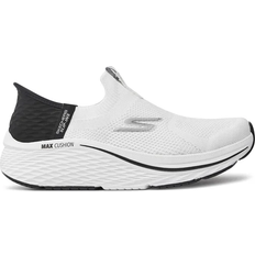 Skechers Dame Sko Skechers Slip Ins Max Cushioning Elite 2.0 W - White/Black