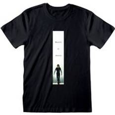Clothing THE CROW POSTER ART Front Print T-Shirt Black