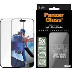 Schermprotectors PanzerGlass Ultra-Wide Fit Ceramic Screen Protector for iPhone 16 Pro Max