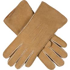 Brown Gloves Dents Women’s Handsewn Three-Point Lambskin Gloves Camel