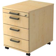 Schrank Hammerbacher Rollcontainer AC30SG T600mm 3 Schüben T 580 mm Lagerschrank