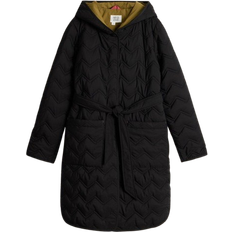 White Stuff Arlet Quilted Coat - Black