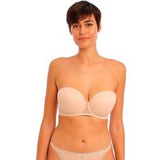 Victoria's Secret Tailored Moulded Strapless Bra Polyamide - Beige