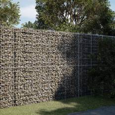 Gabionkurver vidaXL Gabionkurv Med Deksel 250x100x200 cm Galvanisert Jern