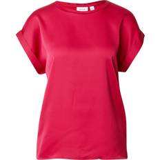 Vila T-Shirts Vila Viellette T-Shirt - Cranberry