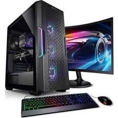 16 GB Desktop-Computer Ryzen 7 5800X 16GB DDR4 NVIDIA RTX 4060 8 GB 1TB SSD