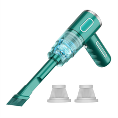 Rechargeable Battery Handheld Vacuum Cleaners Torribaly JJBRDZ-Cordless Green