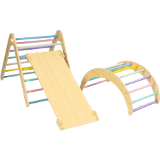 Play Factory Wooden Climbing Frame Set