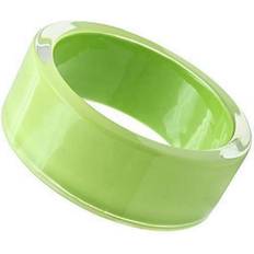 Peridot Bracelets Precious Stone in. Resin Bangle with Synthetic Peridot