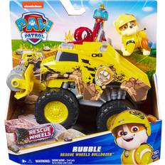 Paw Patrol Véhicules Commerciaux Spin Master Paw Patrol Rescue Wheels Rubble Bulldozer