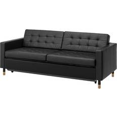 Ikea LANDSKRONA Grann/Bomstad Black Soffa 223cm 3-sits