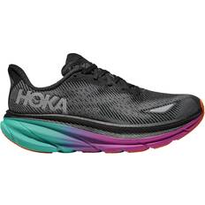 Hoka Textile Running Shoes Hoka Clifton 9 GTX M - Black/Electric Aqua