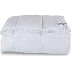 Microfibre Boligtekstiler Borg Living Dyne Pude Sæt Dobbelt Helårs Fiberdyne 200x220 cm + 2x 60x63 cm - Microfiber Dyne Dynebetræk Hvid (220x200cm)