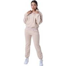 Beige - Femme Pantalons Jogging brodé femme Project X Paris - Beige