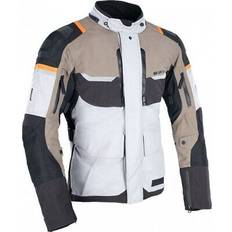 Motorcycle Jackets Oxford Oxford Stormland Dry2Dry Textile Motorcycle Jacket Desert Black Orange, Black/cream/orange