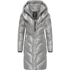 Dame - Sølv Frakker Ragwear Funktionsfrakke 'Natalka' sølvgrå