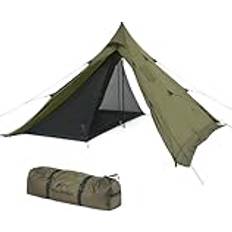Naturehike Tipi tält histält 3 4 personer indiantält vattentätt vindtätt enkel montering pyramidtält för utomhus camping familjer