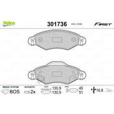 Valeo Brake System Valeo Front Disc Brake Pad Set Toyota Yaris 44650D010