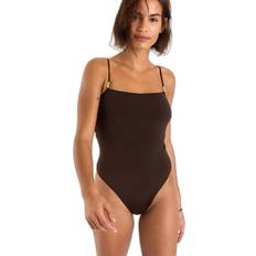 Polyamide Swimsuits Banana Moon Mapiri Carmena Jersey - Marron