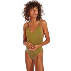 Gold Swimsuits Banana Moon Women's 1-piece Jersey Alkira Talasi - Vert