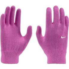 Rosa Hansker TG Playful Knitted Swoosh Gloves Pink