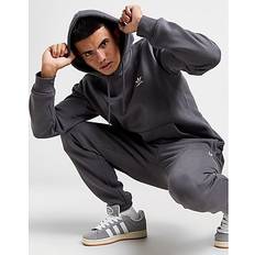 adidas adidas Originals Trefoil Essentials Hoodie Grey Mens